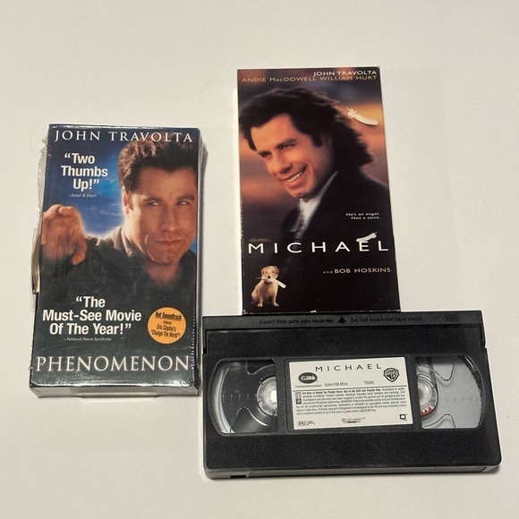Set of 2 John Travolta VHS Movies - Picture 4 of 4